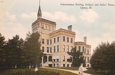 Vintage 1909 Postcard 1~Soldiers' and Sailors' Home~Quincy, Illinois. #-2920 picture