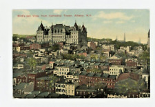 Vintage Postcard    NEW YORK   VIEW FROM CATHEDRAL TOWER    ALBANY  POSTED  1911 picture
