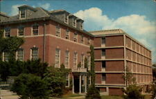 Providence Rhode Island Pembroke College Alumni Hall Map on back 1969 postcard picture