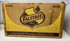 Vintage Cardboard Falstaff BEER Holds 24-12oz Case  picture