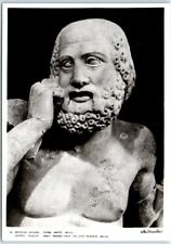 Postcard - Aged Prophet From The East Pediment, Olympia Museum - Olympia, Greece picture