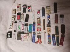 Vintage Lot Of 42 Cigarette Lighters - Marlboro, Camel, Salem, Kool, Winston,... picture