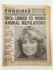 National Enquirer Tabloid October 11 1977 Farrah Fawcet Don't Feel Sorry For Me picture