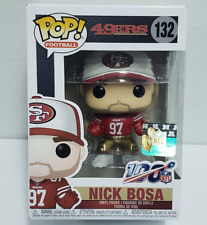 NICK BOSA San Francisco 49ers Funko Pop NFL #132 Collectible Figure BOX DAMAGE picture