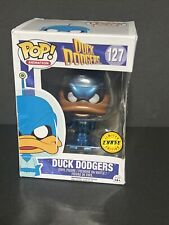 Funko Pop Animation - DUCK DODGERS Daffy Duck CHASE #127 DAMAGED BOX picture