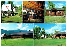 CHUCKWAGON SUPPERS & ORIGINAL WESTERN SHOW JACKSON WYOMING POSTCARD COND: VG picture