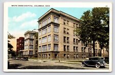 c1920s White Cross Hospital Dennison Ave Goodale Park Columbus Ohio OH Postcard picture