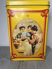 Maggi Vintage Yellow EMPTY Collectable Tin Can picture