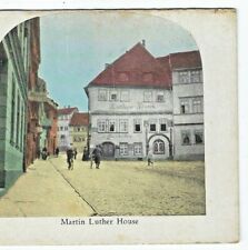 Martin Luther House, Lutherhaus Eisenach, Germany, Circa 1910 Stereoview Card picture