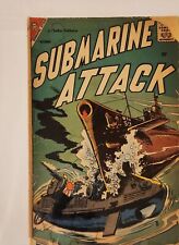 1958 Submarine Attack Vol 2 #13 Silver Age OUTRAGEOUSLY RARE -See Condition Note picture