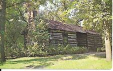 Oldest Building in Dubuque, Iowa.  Log Cabin in Eagle Pt. Park Unposted Postcard picture