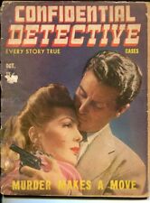 CONFIDENTIAL DETECTIVE CASES-OCT 1944-MURDER-ROBBERY-RAPE-VICE-fair FR picture