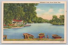 Postcard Schimmer's Lake Grand Island Nebraska picture