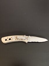 Retired CRKT MT. SHASTA 6611N Combination Blade Liner Lock Knife picture