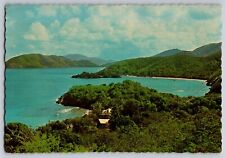 Postcard Birds Eye View Hawk's Nest St. John Virgin Islands unp     B 20 picture