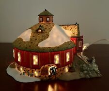 Department 56 New England Village Series Whitehill Round Barn Farm #56654 - Used picture