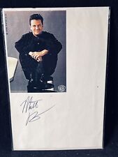 Matthew Perry autograph (90’s?) picture