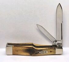 1998 Case XX - Small Gunstock Genuine Stag Handle 5215 SS picture