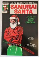 Samurai Santa #1 Solson Christmas Special 1986 1st Published Jim Lee Art picture