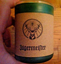 Jagermeister Cork Insulated Plastic Travel Tumbler 10oz Cup With Lid picture