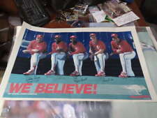 1987 St Louis Cardinals Jack Clark Ozzie Smith Kangoroos shoes poster bxp1 picture