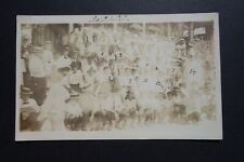 Sep 1, 1913 careful diagram big band real photo Navy? no location instruments picture