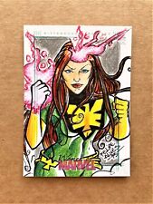2013 Rittenhouse Women of Marvel SketchaFEX Sketch Card by Felipe Alves 1/1 picture