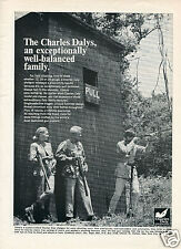 1967 Print Ad of The Charles Dalys An Exceptionally Well-Balanced Family Shotgun picture