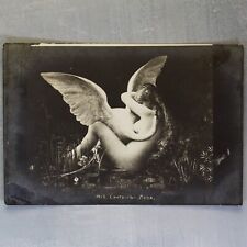 White Swan LOVE Beautiful Leda nude nymph. Tsarist Russia postcard 1909s🌺 picture