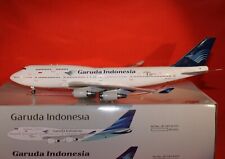 1:200 Inflight / JFOX GARUDA INDONESIA Boeing 747-400 PK-GSI RARE Sold Out picture