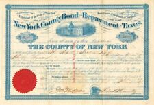 New York County Bond for the Repayment of Taxes - General Bonds picture