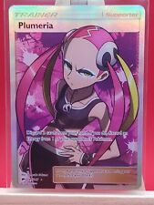 Plumeria 145/147 Burning Shadows Full Art  Ultra Rare Pokemon Card * New * picture