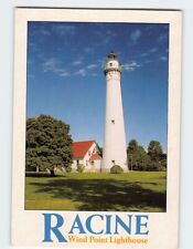 Postcard Wind Point Lighthouse Racine Wisconsin USA picture