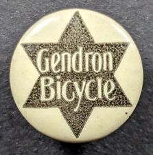 Antique 1890's-1910 Gendron Bicycle Stud Button Pin picture
