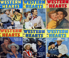 1949 - 1951 Western Hearts Comic Book Package - 6 eBooks on CD picture