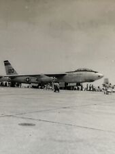 Vintage 1953 Snapshot Photograph B-47 Stratojet Bomber Randolph AFB  picture