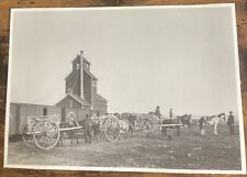 Book Clipping Photo N Pacific RR Yard Buffalo Bone Pickers 1886 Minnewaukon picture