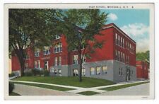 Whitehall, New York, Vintage Postcard View of The High School picture