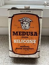 Medusa Masonry One Gallon Tin Can -nice- picture