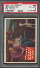 1956 TOPPS ELVIS PRESLEY #49 NEW MEMBER OF THE FAMILY PSA 6 *DS15385 picture
