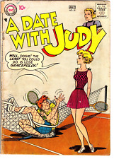 A Date with Judy # 59 (FR/GD 1.5) 1957 Tennis cover. picture