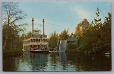 Disneyland Mark Twain Rivers Of America Frontierland Postcard picture