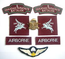 WWII - CANADIAN PARA (Set of 8 - Reproductions) picture