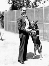 1928 AL JOLSON & RIN TIN TIN Photo  (136-T ) picture
