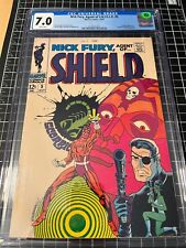 Nick Fury, Agent of Shield #5 (Marvel Comics October 1968) CGC 7.0 White Pages picture
