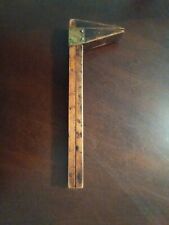 Antique Belcher Brothers Makers Folding Wood Rule Shoe Foot Measure Early 1800s picture