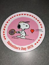 Snoopy Valentine’s Day Peanuts Schmid  collector plate by Schultz 1979 picture