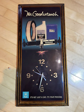 Mr. Goodwrench Genuine GM Parts Wall Clock Garage Sign - Vintage - 23