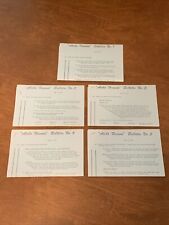 Lot Of 5 Michigan Association of Certified Public Accountants 1974 Bulletins picture