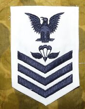 Original Vietanm War US Navy Parachute Rigger 1st Class Petty Officer Rate picture